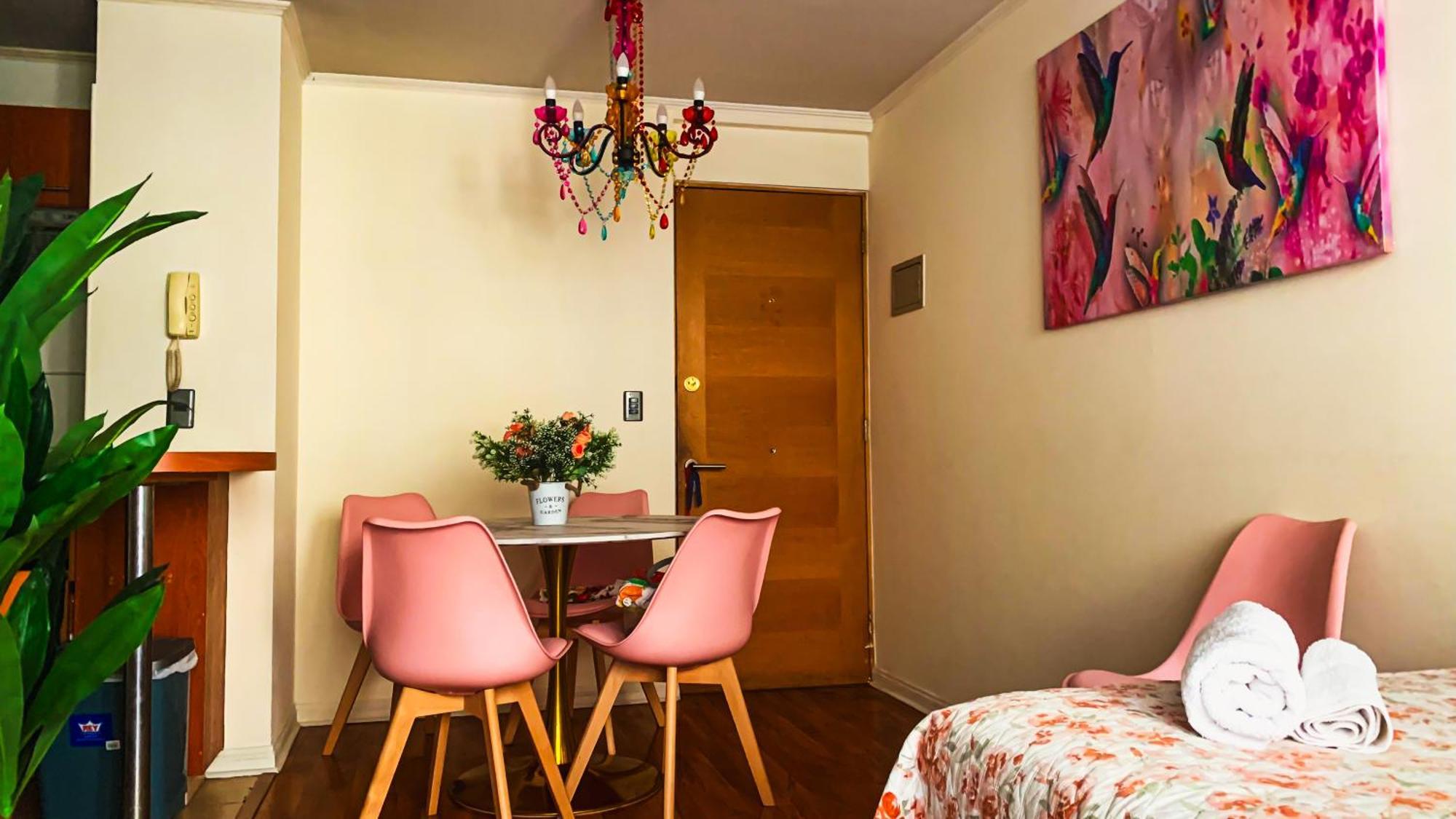 Apartamento Depto Metro Santa Ana 8