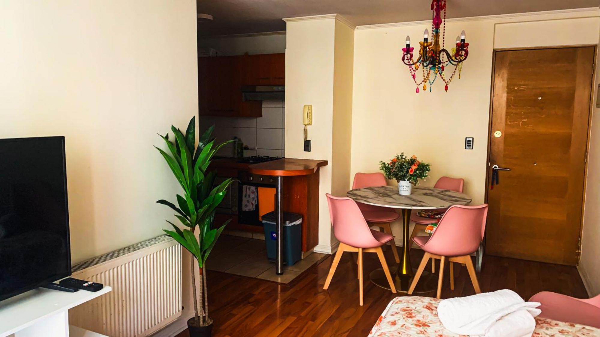 Apartamento Depto Metro Santa Ana 8