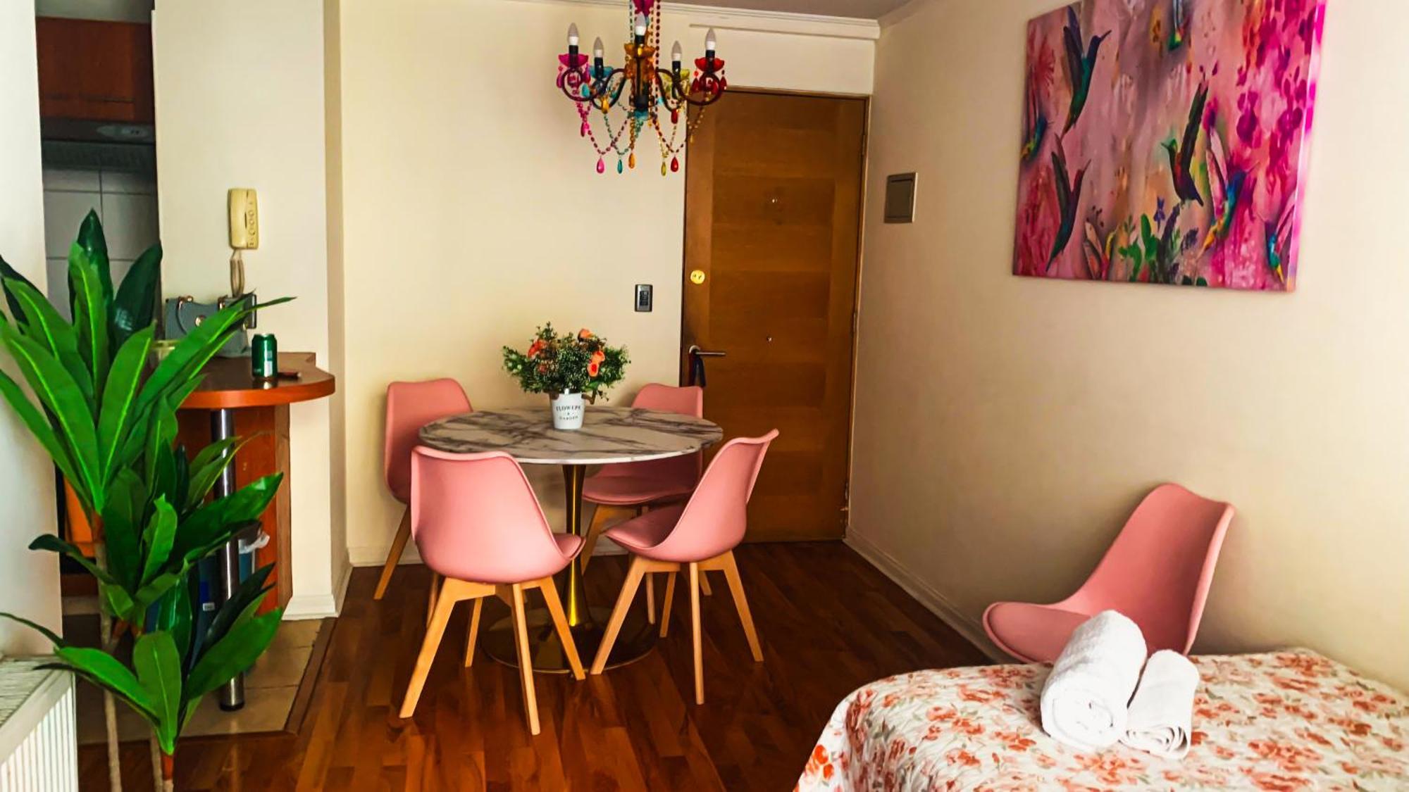 Depto Metro Santa Ana 8 Apartamento Santiago